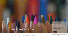 Desktop Screenshot of libertadeducativa.org